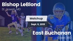 Matchup: Bishop LeBlond vs. East Buchanan  2019