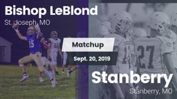 Matchup: Bishop LeBlond vs. Stanberry  2019