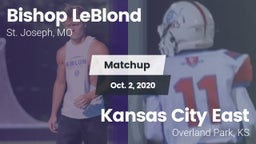 Matchup: Bishop LeBlond vs. Kansas City East  2020