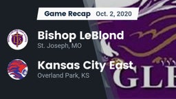 Recap: Bishop LeBlond  vs. Kansas City East  2020