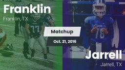 Matchup: Franklin vs. Jarrell  2016