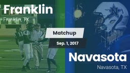 Matchup: Franklin vs. Navasota 2017