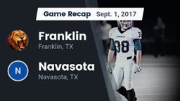 Recap: Franklin  vs. Navasota 2017
