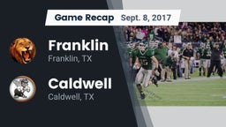 Recap: Franklin  vs. Caldwell  2017