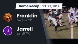 Recap: Franklin  vs. Jarrell  2017