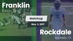 Matchup: Franklin vs. Rockdale  2017