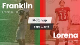 Matchup: Franklin vs. Lorena  2018