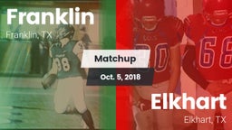 Matchup: Franklin vs. Elkhart  2018