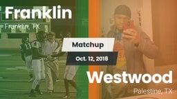 Matchup: Franklin vs. Westwood  2018