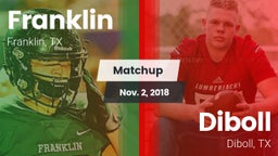 Matchup: Franklin vs. Diboll  2018