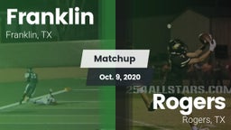 Matchup: Franklin vs. Rogers  2020