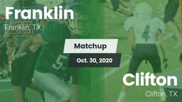 Matchup: Franklin vs. Clifton  2020