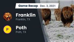 Recap: Franklin  vs. Poth  2021