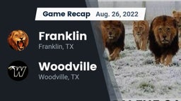 Recap: Franklin  vs. Woodville  2022