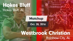 Matchup: Hokes Bluff vs. Westbrook Christian  2016