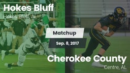 Matchup: Hokes Bluff vs. Cherokee County  2017