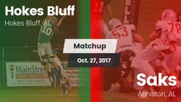 Matchup: Hokes Bluff vs. Saks  2017