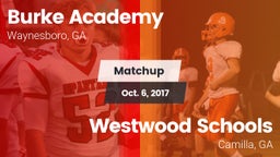 Matchup: Burke Academy vs. Westwood Schools 2017