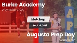 Matchup: Burke Academy vs. Augusta Prep Day  2019