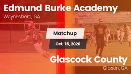 Matchup: Burke Academy vs. Glascock County  2020