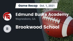 Recap: Edmund Burke Academy  vs. Brookwood School 2021