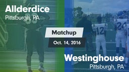 Matchup: Allderdice vs. Westinghouse  2016