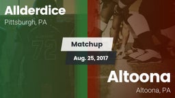 Matchup: Allderdice vs. Altoona  2017