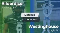 Matchup: Allderdice vs. Westinghouse  2017