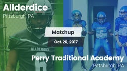 Matchup: Allderdice vs. Perry Traditional Academy  2017