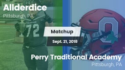 Matchup: Allderdice vs. Perry Traditional Academy  2018