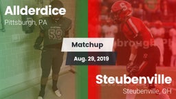 Matchup: Allderdice vs. Steubenville  2019