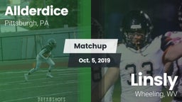 Matchup: Allderdice vs. Linsly  2019