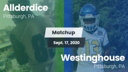 Matchup: Allderdice vs. Westinghouse  2020