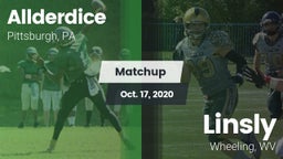 Matchup: Allderdice vs. Linsly  2020
