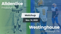 Matchup: Allderdice vs. Westinghouse  2020