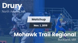 Matchup: Drury vs. Mohawk Trail Regional  2019