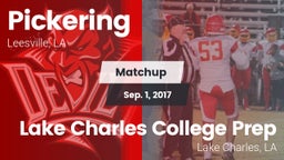 Matchup: Pickering vs. Lake Charles College Prep 2017