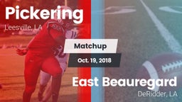 Matchup: Pickering vs. East Beauregard  2018