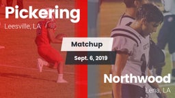 Matchup: Pickering vs. Northwood   2019