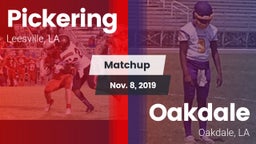 Matchup: Pickering vs. Oakdale  2019