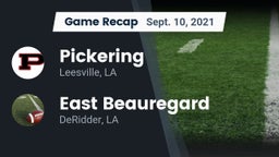 Recap: Pickering  vs. East Beauregard  2021