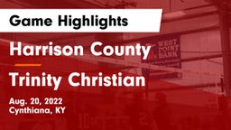 Harrison County  vs Trinity Christian  Game Highlights - Aug. 20, 2022