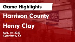 Harrison County  vs Henry Clay  Game Highlights - Aug. 18, 2022