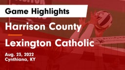 Harrison County  vs Lexington Catholic  Game Highlights - Aug. 23, 2022