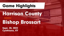 Harrison County  vs Bishop Brossart  Game Highlights - Sept. 20, 2022