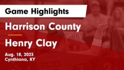 Harrison County  vs Henry Clay  Game Highlights - Aug. 18, 2023