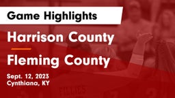 Harrison County  vs Fleming County  Game Highlights - Sept. 12, 2023