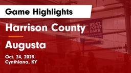 Harrison County  vs Augusta  Game Highlights - Oct. 24, 2023