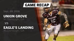 Recap: Union Grove  vs. Eagle's Landing  2016