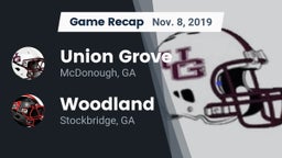 Recap: Union Grove  vs. Woodland  2019